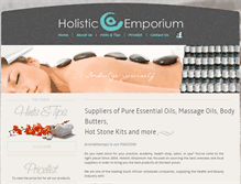 Tablet Screenshot of holisticemporium.co.za
